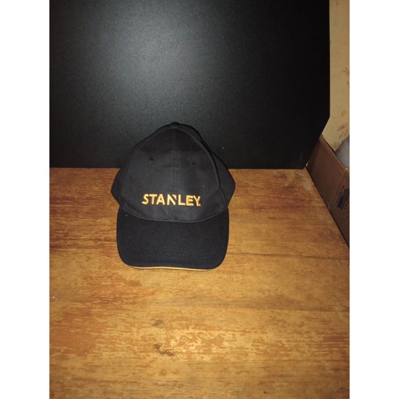 Stanley Other - Stanley Tools Hat Cap Snapback Black Gold Low Profile One Size Fits Most